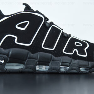 Air More Uptempo Mid Basketball Shoe – “Black/White”