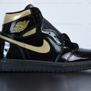 Nike Air Jordan 1 High – “Black Metallic Gold”