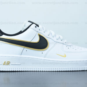 Nike Air Force 1 Low Double Swooshes -“White Metallic/Gold”
