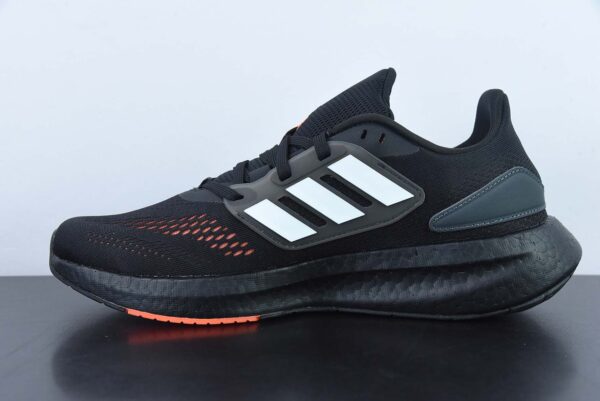 ADIDAS PUREBOOST 22 - "BLACK/ORANGE" - Image 2